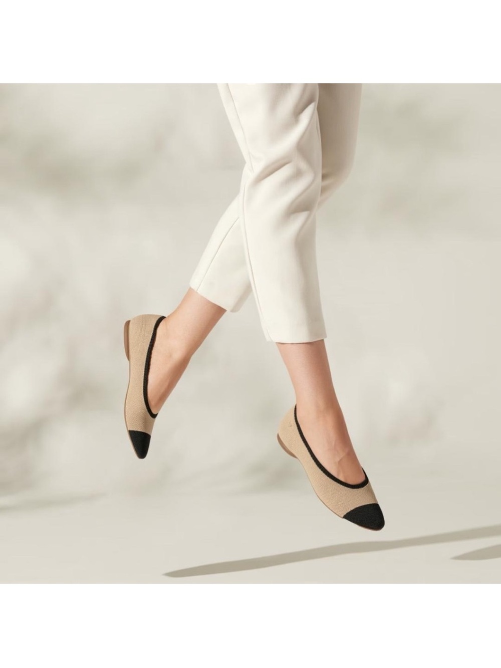 Vivaia Tamia 2.0 Cap Toe Ballet Flats 39 / 8 - Picture 2 of 12